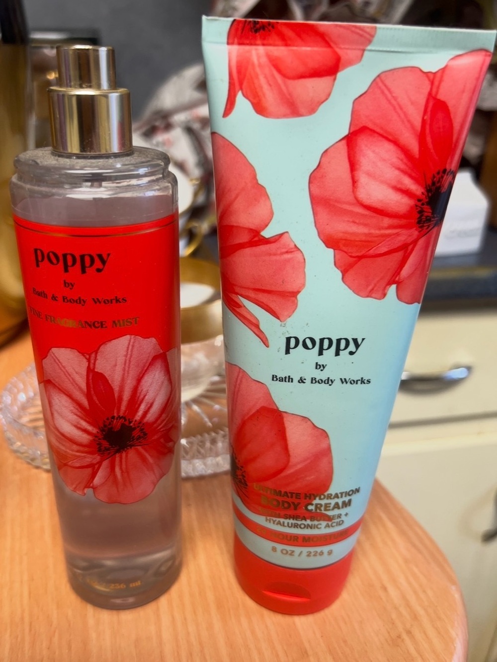 Bath & Body Works POPPY Set - Retired Scent